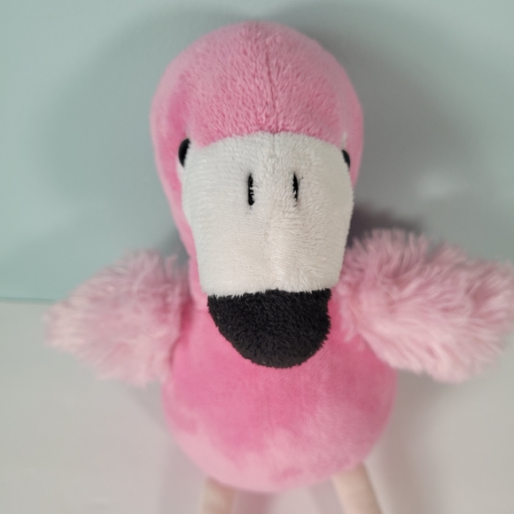 Pink Flamingo Plush The Petting Zoo 12" inch 2017 shelf sitting Stuffed Animal - Picture 10 of 12